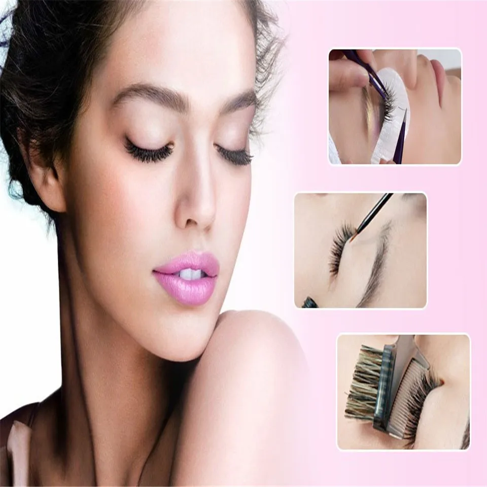 ME.LASH 3 шт./лот объемные 3D ресницы для наращивания толщина 0 07 и 10 мм норковая