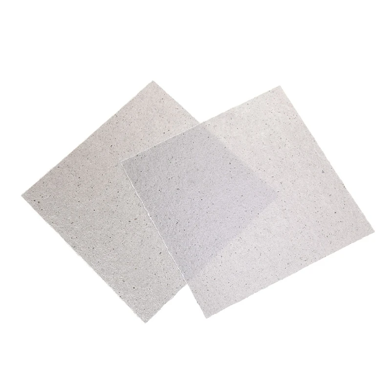 

MEXI 2Pcs/set 5.1"x 5.1" Microwave Oven Parts Mica Plate Repairing Replacement Home Kitchen Microwave Oven Accessories