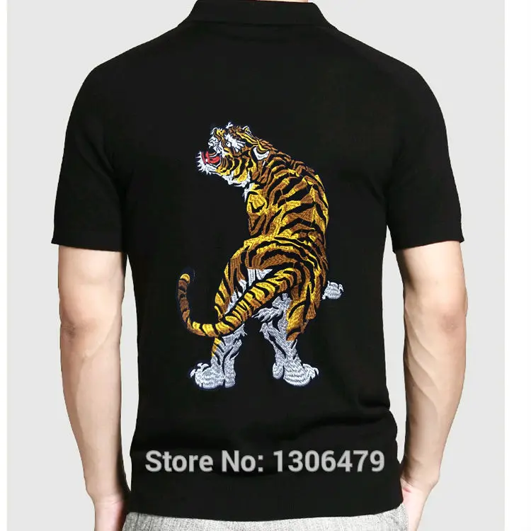 1PC Exquisite Embroidery Tigers Cloth Paste Down Jackets Patch Affixed DIY Clothing Accessories RS1270 | Дом и сад