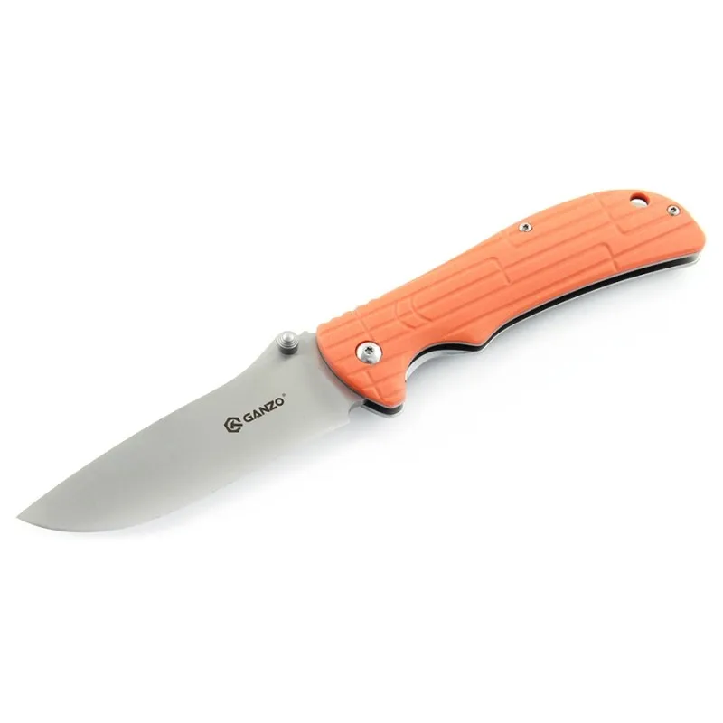 Ganzo G723 Топ EDC Складной нож 440C Лезвие G10 ручка охотничий Carambit кемпинг выживания тактическая утилита бушкрафт карманный инструмент - Цвет: Оранжевый
