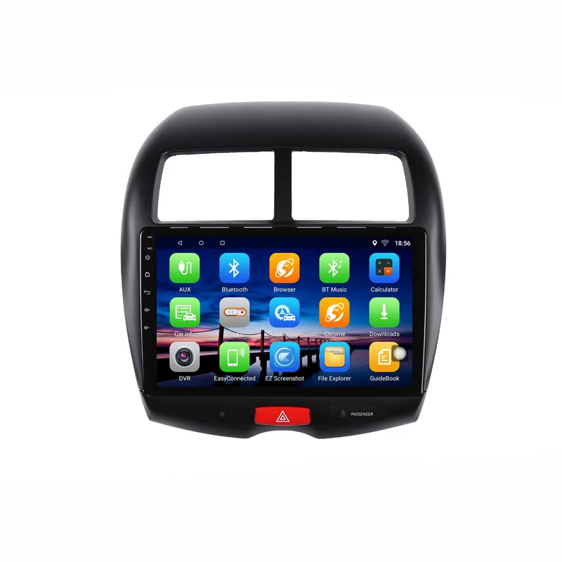 10 "2 + 32G 2.5D IPS Android 8 1 автомобильный DVD мультимедийный плеер GPS для Mitsubishi ASX 2010 2012 2014