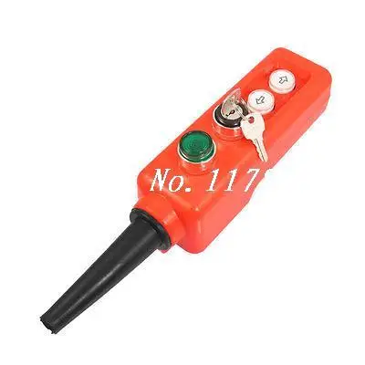 3-позиционный Селектор Вверх Вниз Зеленый Свет Подъемник Кран Кнопочный