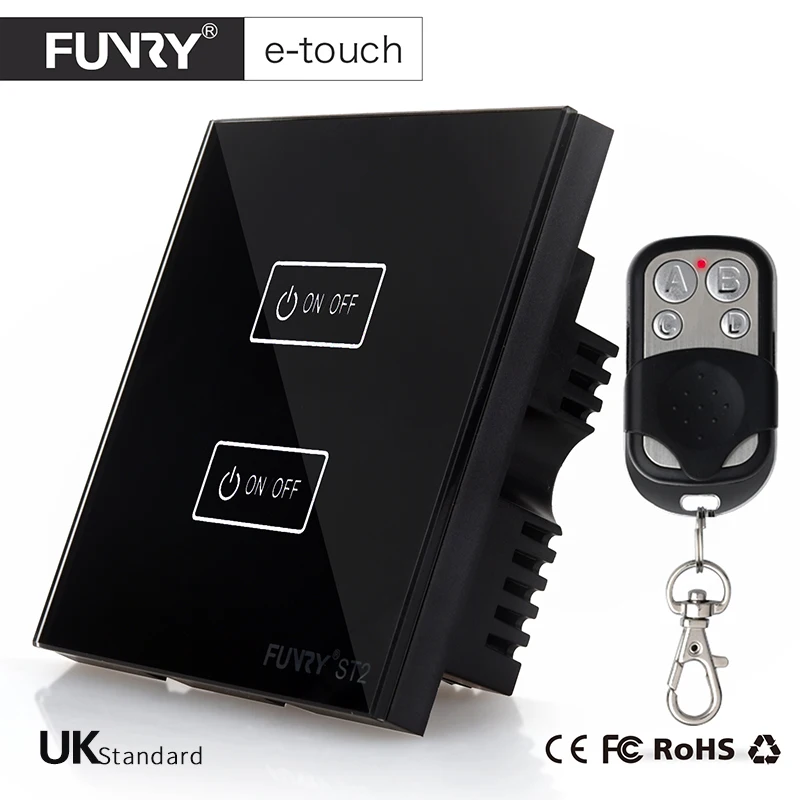 Смарт пульт дистанционного управления FUNRY ST2 2 клавиши 1 канал 433 МГц|switch on|switch on