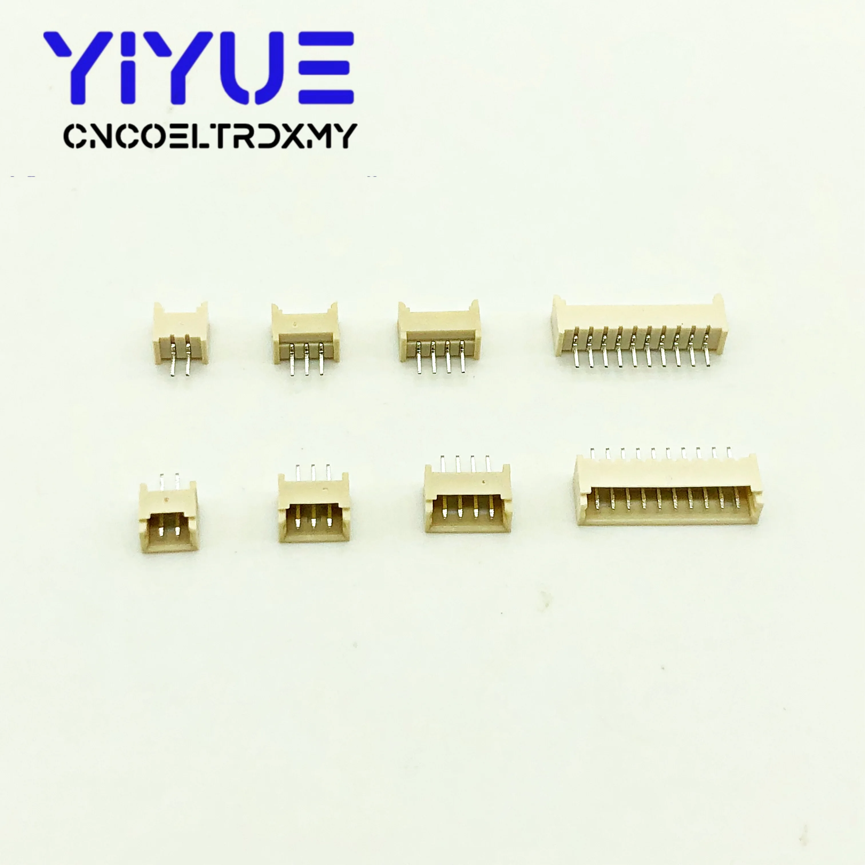 

20pcs Micro JST 1.25mm 2/3/4/5/6/7/8/9/10/11/12P Male Pin Header 1.25mm Pitch Connector