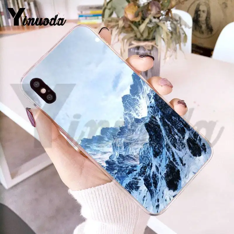Чехол Yinuoda для iphone 7 6 X прозрачный чехол телефона iPhone 8 6S Plus 10 5|Бамперы| |