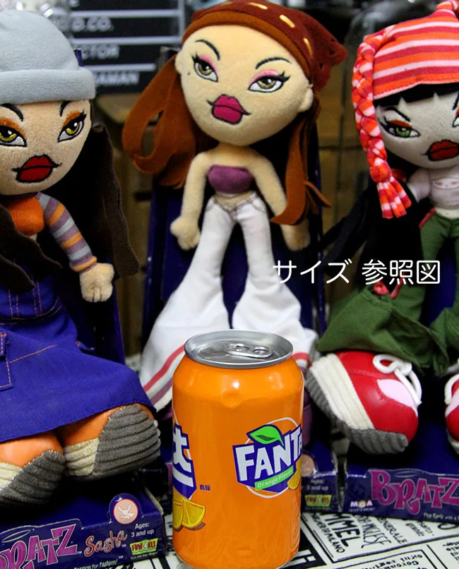 Около 26 см оригинальная Кукла Bratz в штучной упаковке, плюшевая тканевая кукла, встроенный железный провод, лучший подарок для девочки