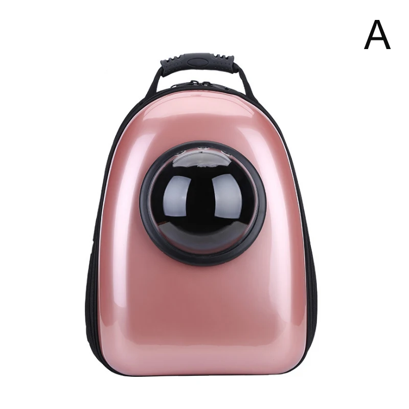 rose gold-A Космическая капсула Pet Carrier водонепроницаемый рюкзак для кошки маленькая собака@ LS - Цвет: rose gold-A