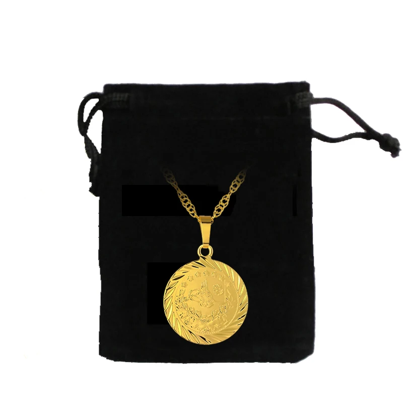 Ожерелье SONYA с турецкой монетой для женщин ювелирные изделия арабскими Монетами