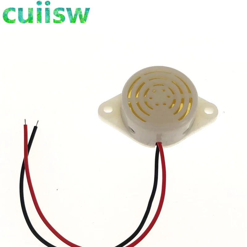 5PC/Lot 95DB Alarm High-decibel 3-24V 12V Electronic Buzzer Beep Intermittent Continuous for Arduino SFM-27 | Электронные