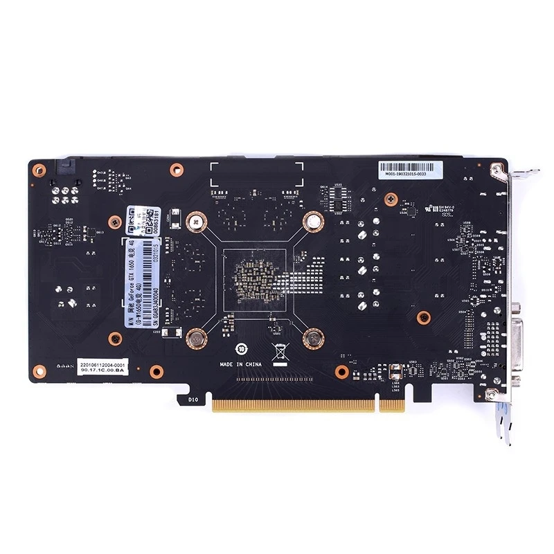 Красочная видеокарта GeForce GTX 1650 E-sports 4G GDDR5 NVIDIA PCI-E3.0 DP+ HDMI+ DVI 128 бит 6Pin видеокарта для ПК Игр