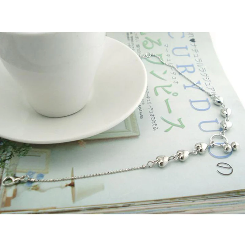 SUSENSTONE сердце вишня женский браслет на щиколотке сандалии пляжная обувь