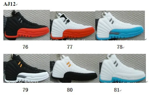 FedEx 100 шт/партия air jordan обувь ПВХ брелок \ Брелок \ брелок