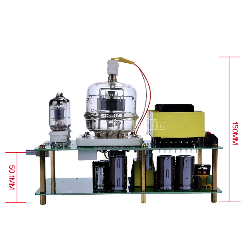 Усилитель мощности Douk Audio HiFi 6P6P ламповый вакуумный стерео усилитель