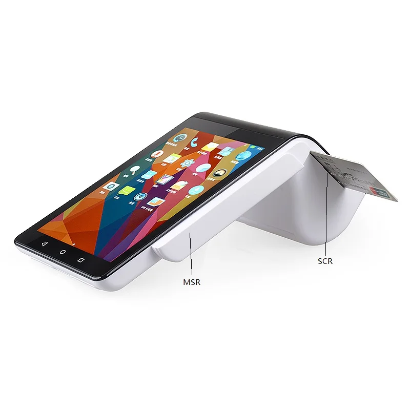 Ручной счет оплаты Android pos машина 7003 с принтером и 7-дюймовый планшет | Компьютеры
