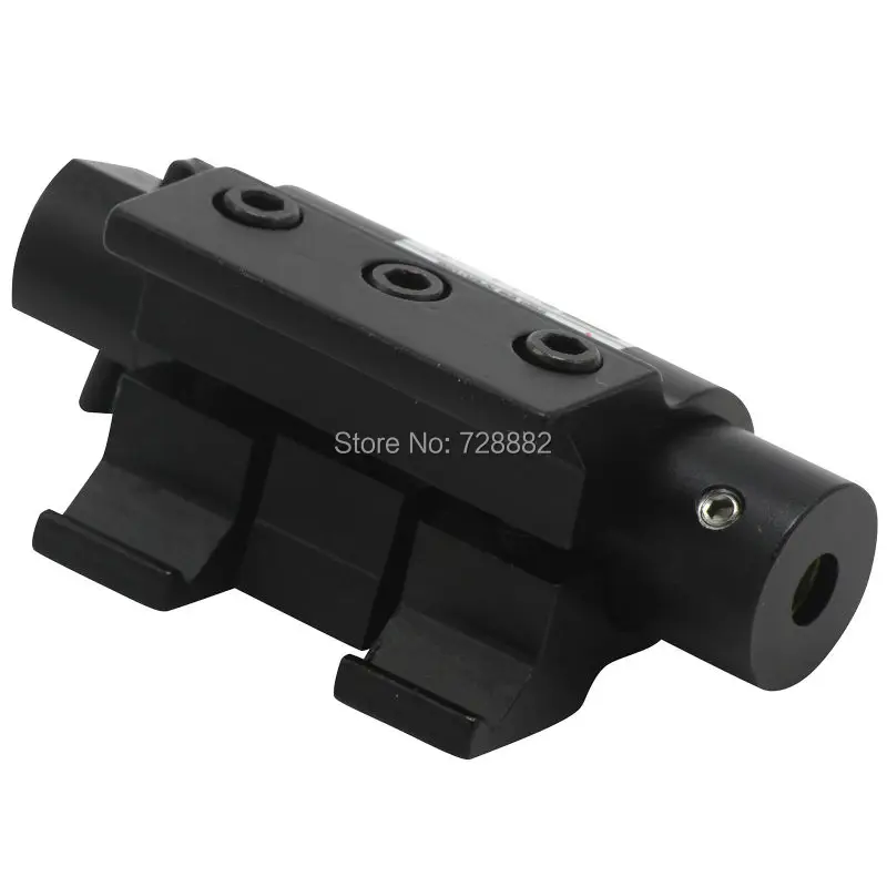 Тактический мини лазерный прицел в красный горошек с Вивера Пикатинни 20 мм