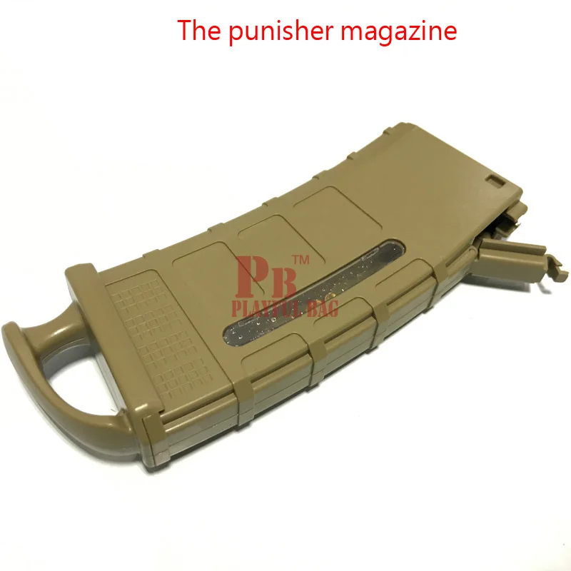 PB игривый мешок гелевый шариковый пистолет для Карателя/m4-e барабан/Журнал гелевая Водяная бомба Пистолет Аксессуары Открытый CS Спорт - Цвет: magazine