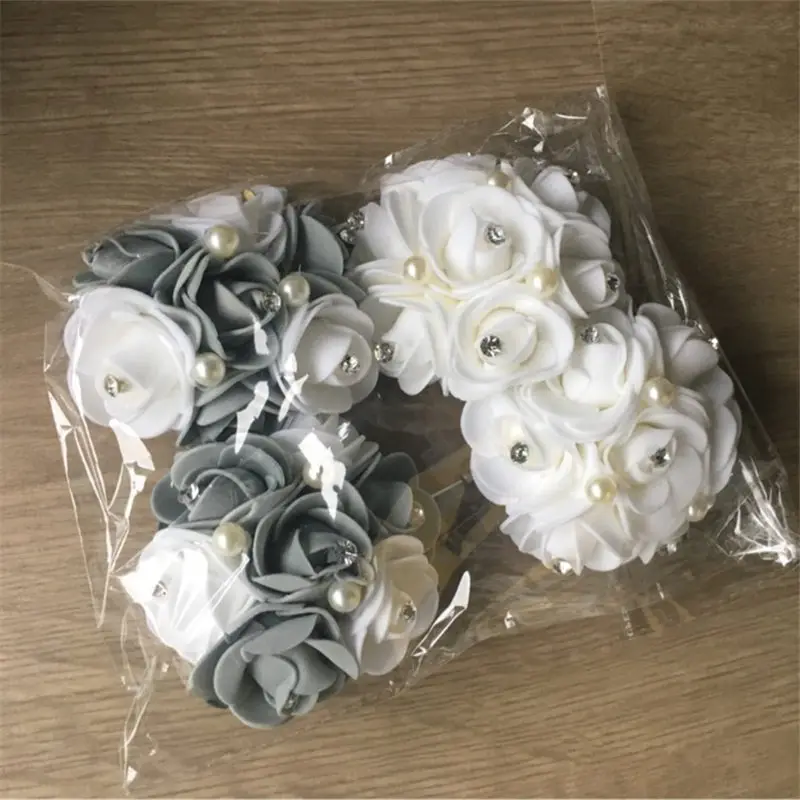 Самоклеящиеся наклейки для скрапбукинга лента с искусственным жемчугом 6 мм 9