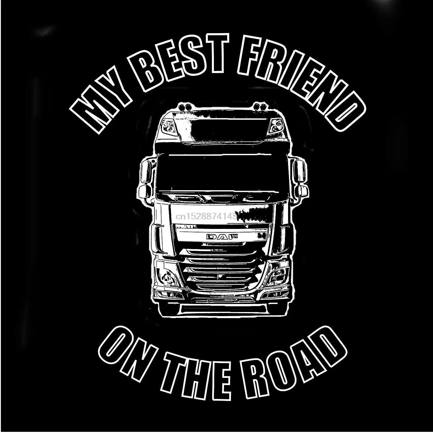 Топ-футболка DAF XF TRUCKER! | Мужская одежда