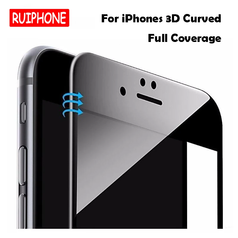 Закаленное защитное стекло для iPhone XR X XS 11 Pro Max 6 6s 7 8 Plus|Защитные стёкла и плёнки