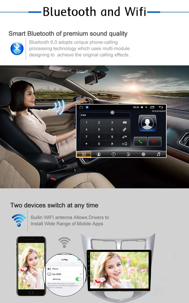 Авторадио android 7 1 Автомобильный GPS навигатор для современного verna 2012 2016 Аудио