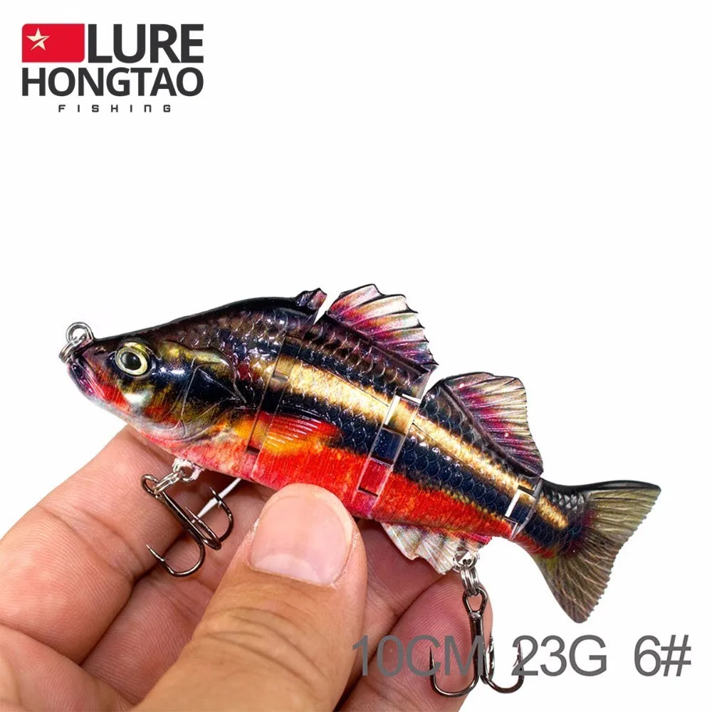 Извлечь HONGTAO 100 мм/23 г Swimbait Приманка Блесен хорошее качество Иска Искусственный