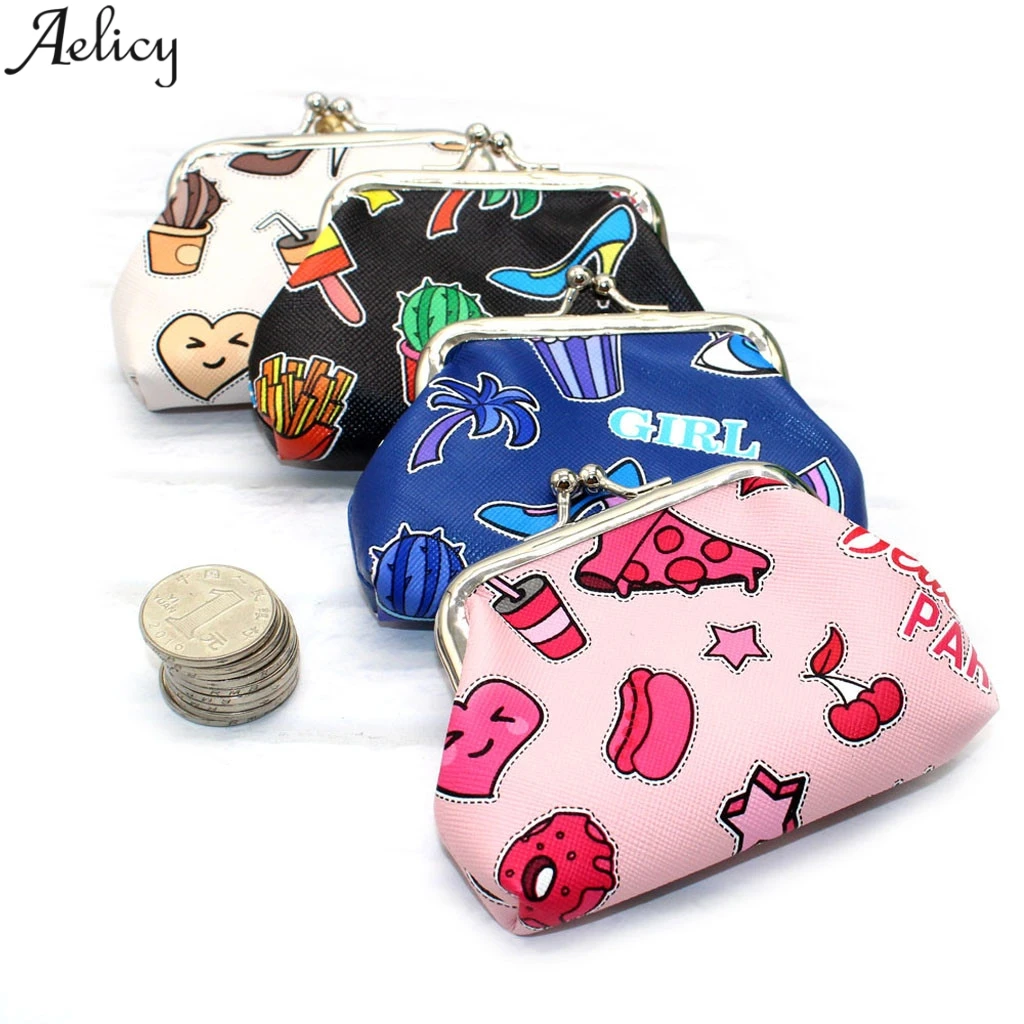 Aelicy Повседневная сумка из искусственной кожи с милым принтом для женщин