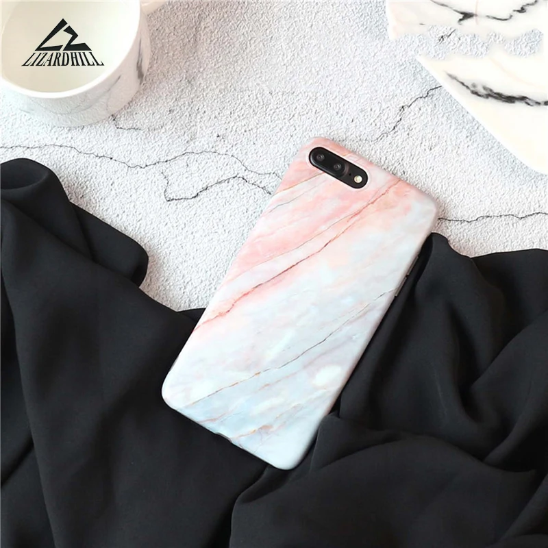 Lizardhill модные Мрамор чехол для iPhone 7 plus Мягкий силиконовый 6s плюс 8 X телефон