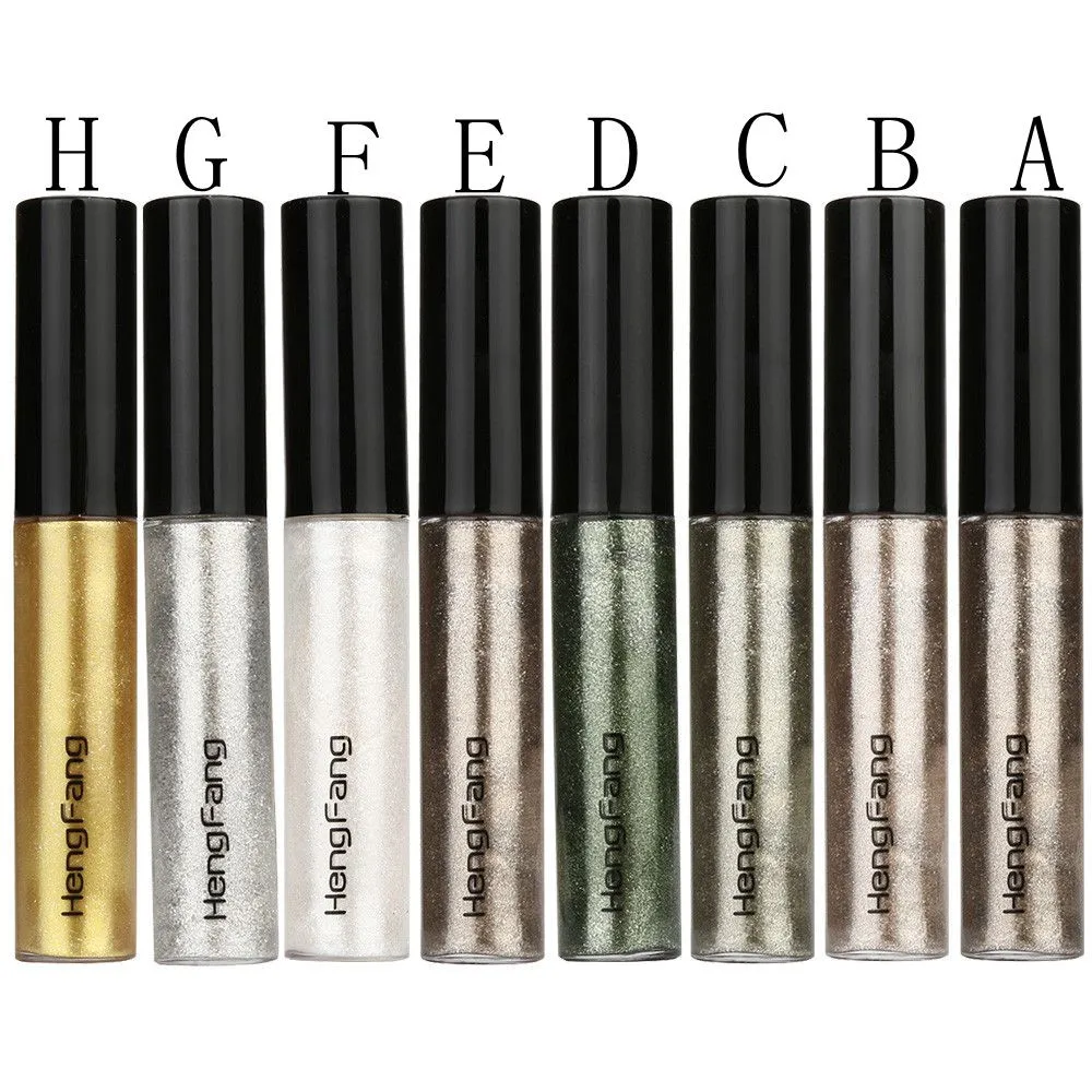 Карандаш для глаз Новая мода Пигменты с эффектом металлик Smoky Eyes тени для век с блестками жидкая подводка для глаз Косметика delineador ojos