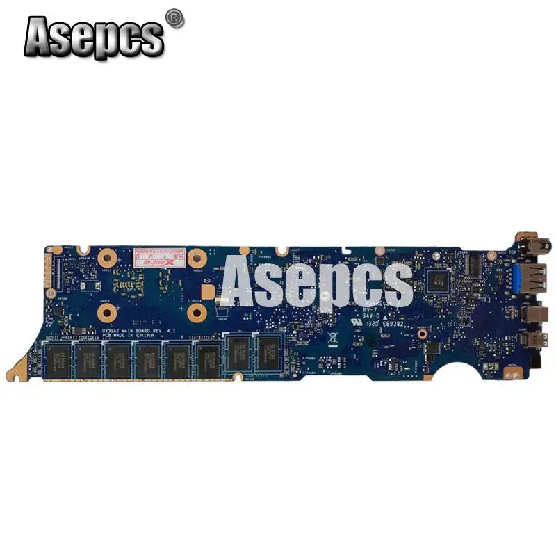 Asepcs UX31A2 материнская плата для ноутбука For Asus UX31A UX31 тест оригинальная 8G RAM i5 3317U