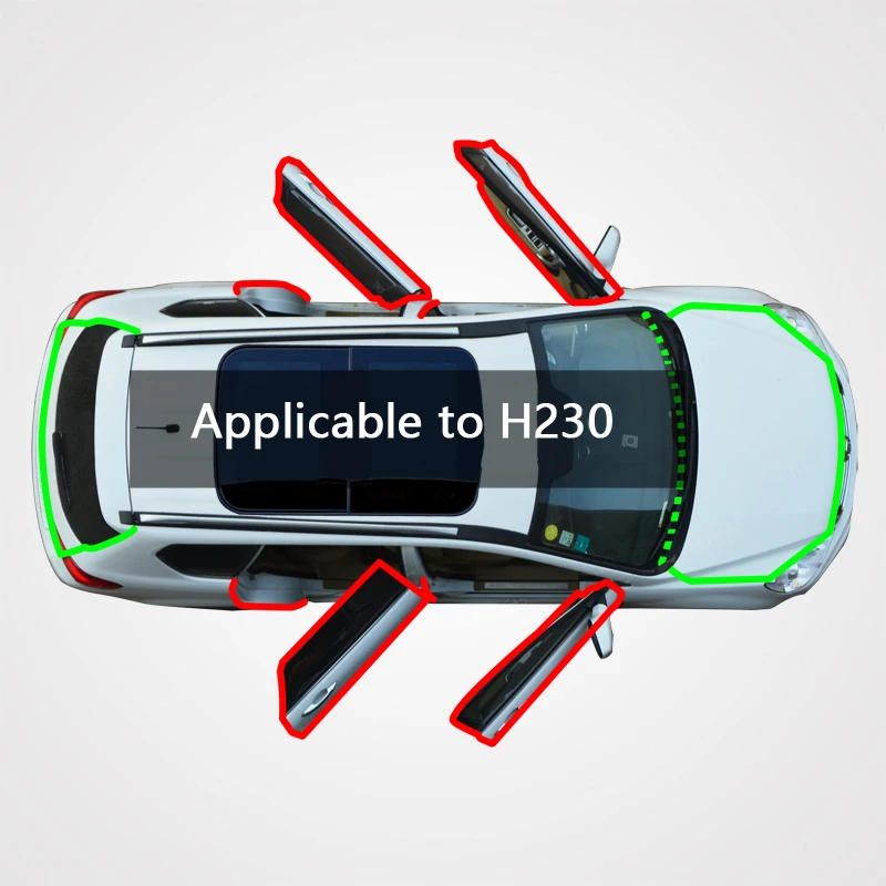 

For the Chinese H230 car sealing strip66.11