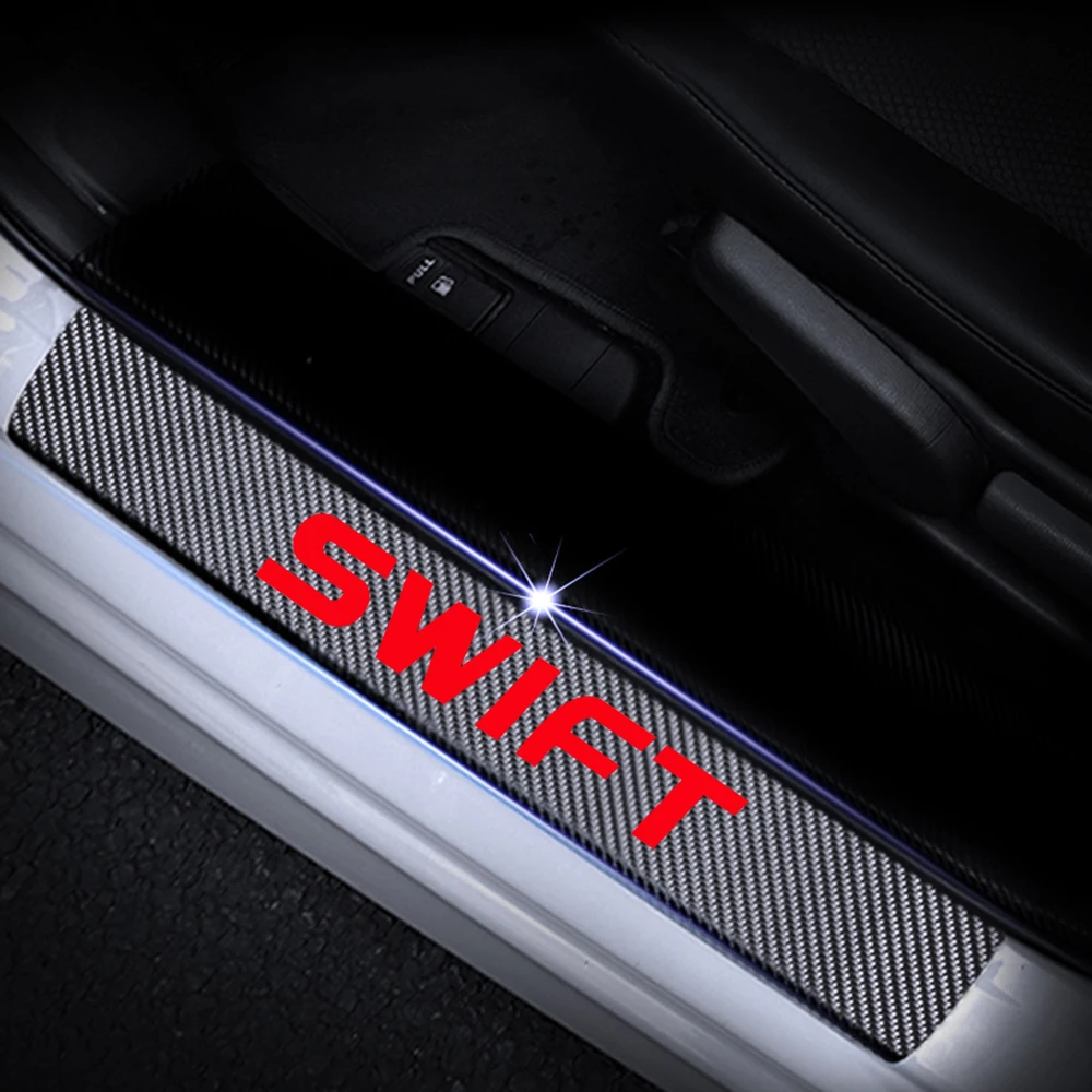 Порога протектор для Suzuki Swift автомобильный порога Добро пожаловать на педаль