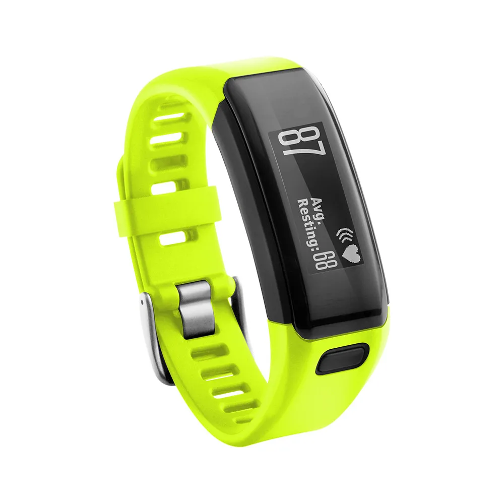 1:1 ремешки Staps Мода 5 ярких цветов Спорт силиконовый ремешок браслет для Garmin Vivosmart HR полосы ремешок