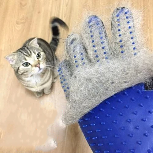 Кошка Собака щетка для волос гребень ультразвуковая ванна массаж перчатки