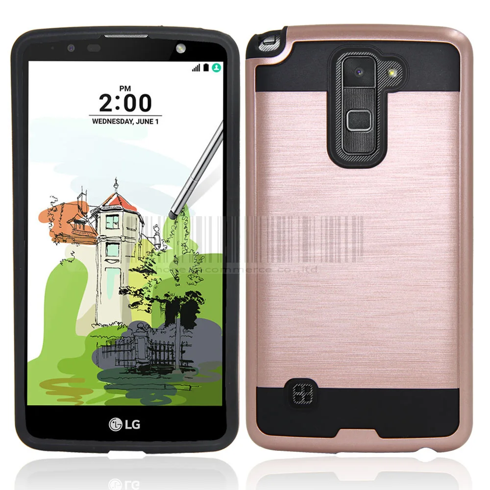 Чехол для телефона LG Stylus 2 Plus K530 K535 5 7 дюйма смешанный цвет противоударный ПК +