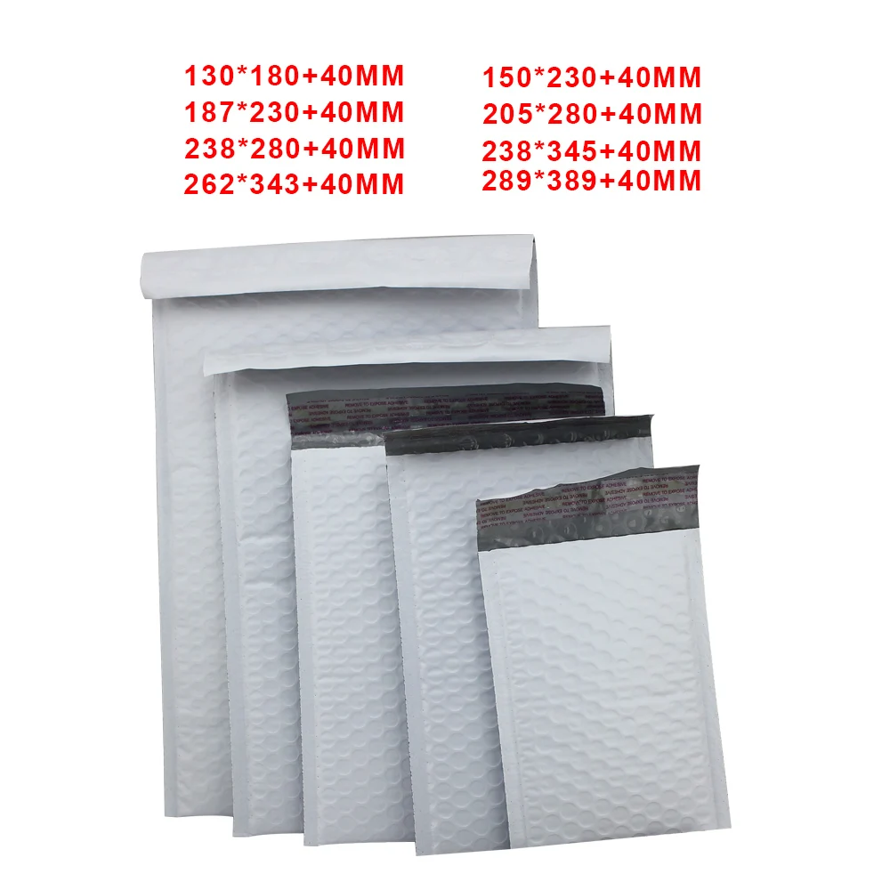 Полиэтиленовый конверт разных размеров белый полиэтиленовый пакет Премиум 10