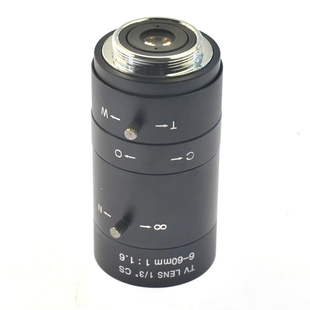 Объектив для промышленной камеры 6 60 мм 1/3 дюйма|industrial camera|camera industrialindustry lens |