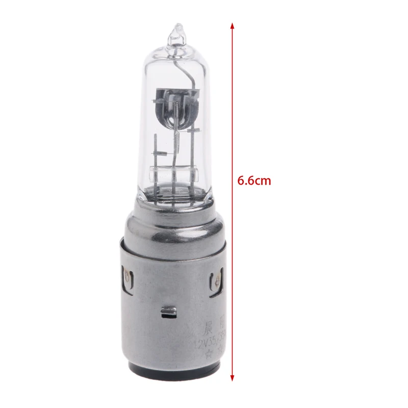 Фара для мотоцикла DC 12V 35W BA20D светильник галогеновая ксеноновая лампа белый