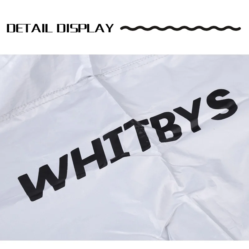WHITBYS водонепроницаемый каяк каноэ пылезащитный чехол УФ Защита солнцезащитный щит для рыбацких лодок/каяк/каноэ 8 футов и 11 футов Длинные