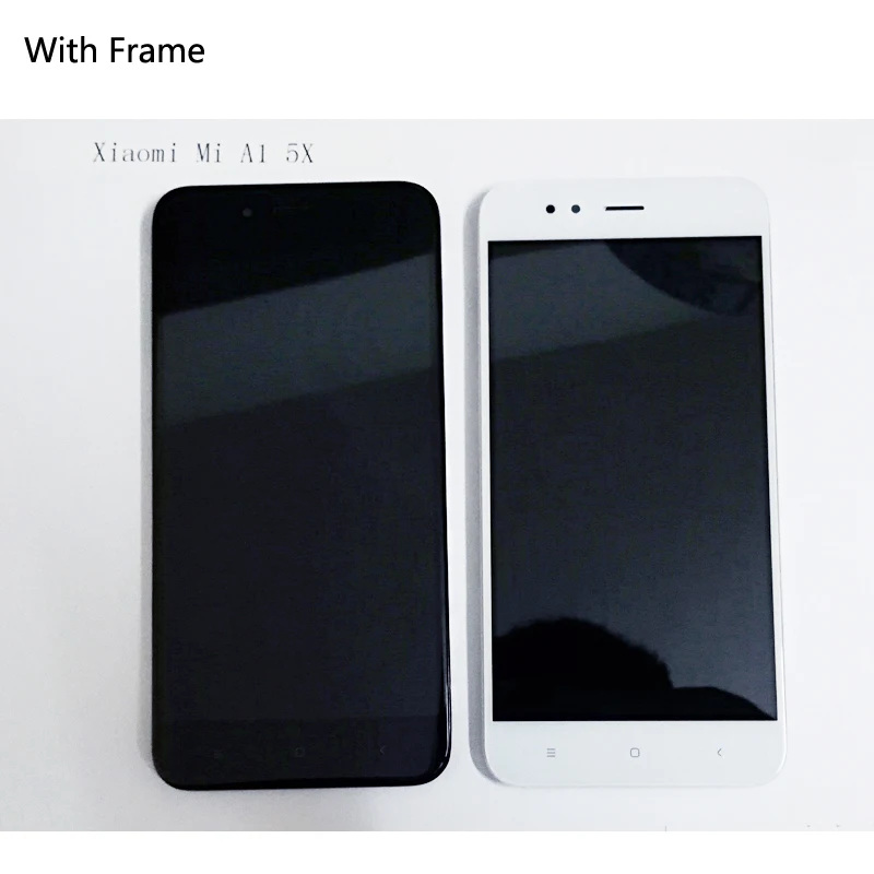 ЖК-дисплей 5 дюйма для Xiaomi Mi 5X с рамкой сенсорная панель MiA1 дигитайзер сенсорный