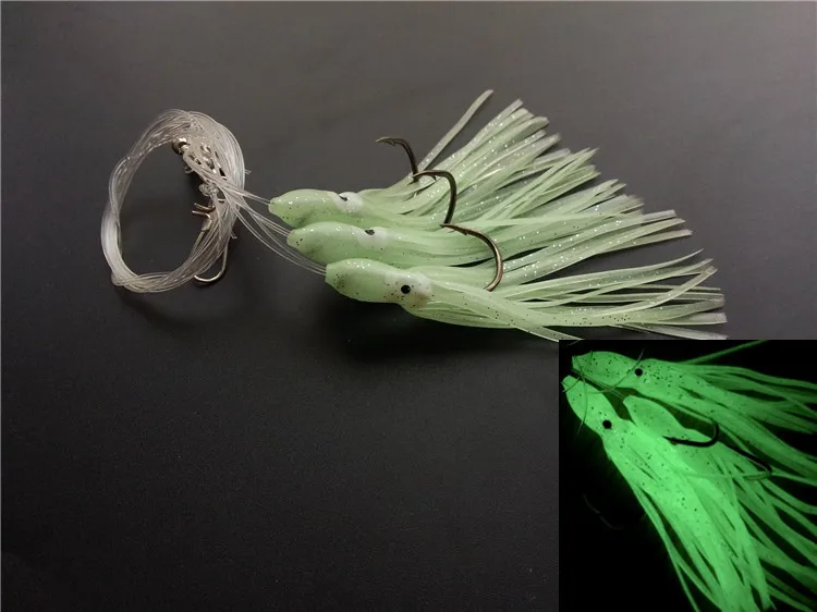 Искусственные 6 мешков искусственные приманки в виде осьминога Сабики