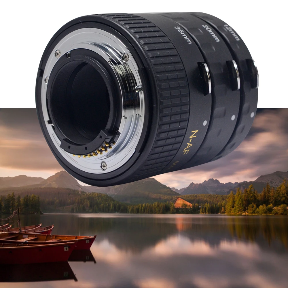 Mcoplus MCO-N-A металлическое Крепление Автофокус AF Макро Удлинитель для Nikon D7100 D7000 D5300