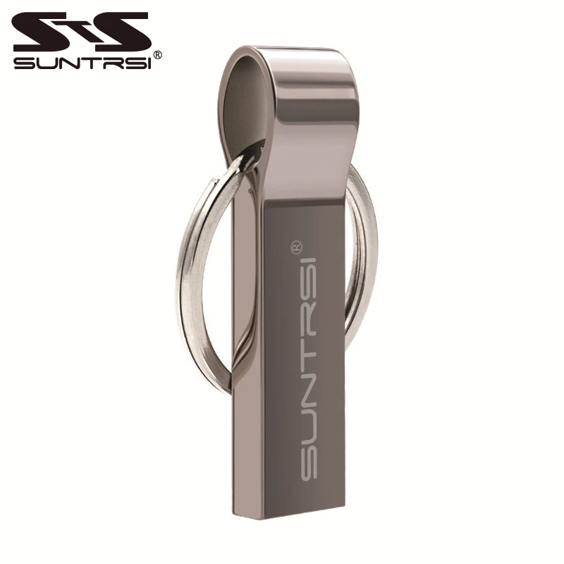 Suntrsi USB флэш накопитель 4 ГБ 8 16 металлический Флешка реальная емкость 32 Гб 64