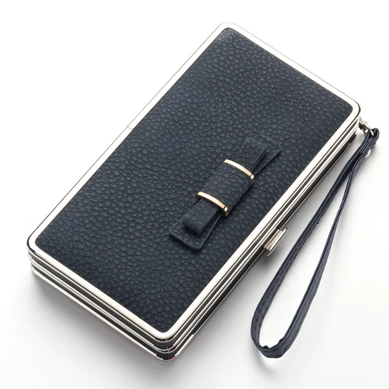 Новинка 2018 женские кошельки модный дизайнерский кошелек с бантом вместительный