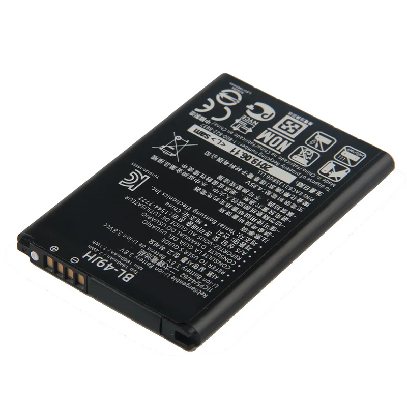 Оригинальный аккумулятор высокой емкости BL 49JH для LG K3 LS450 K4 K130 k120e K130e K120 Spree K121