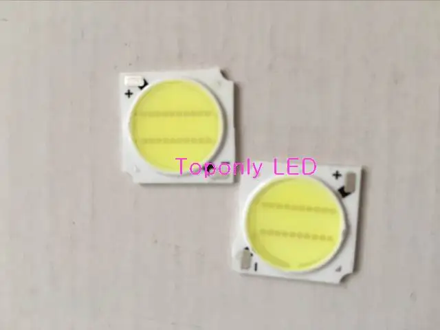 10w High Quality Epistar square led lighting source DC30-34v 300mA white color cob module 19x19mm 200pcs DHL free shipping | Лампы и