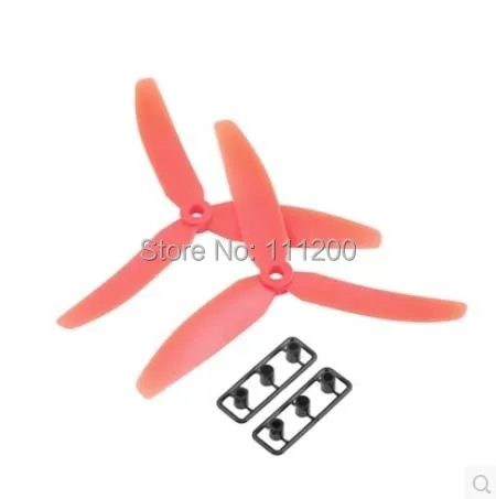 4 пары Gemfan 5030 5*3 3 лопастной Пропеллер CW CCW нейлоновый для квадрокоптера RC 250