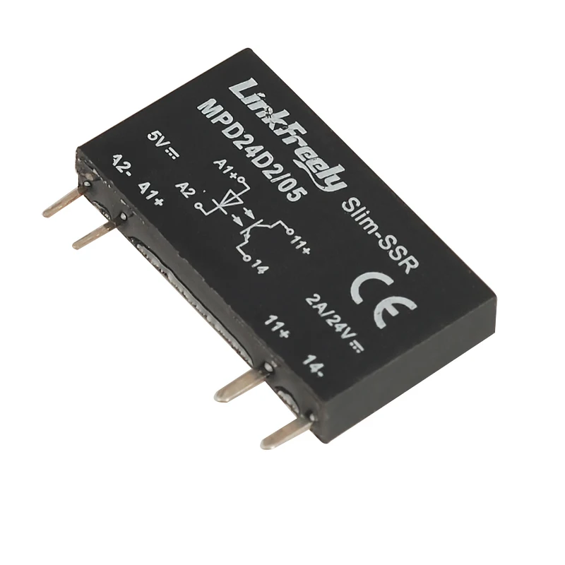 MPD24D2/05 4 контактный релейный модуль микронапряжения PCB 5 в постоянного тока на