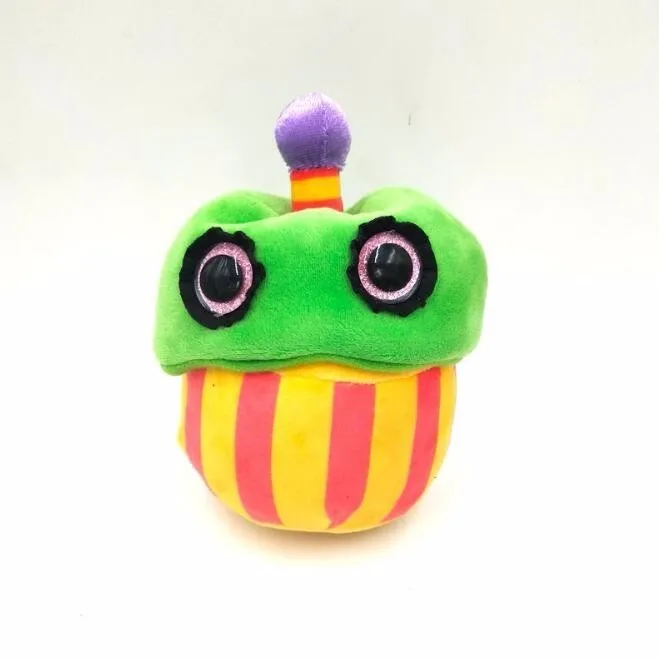 N 18 см Fnaf Freddy Fazbear, плюшевая кукла Five Nights At Freddy's, Золотой медведь, кошмар, кекс, Лисий шар, мальчик, клоун, мягкая игрушка для детей - Цвет: N