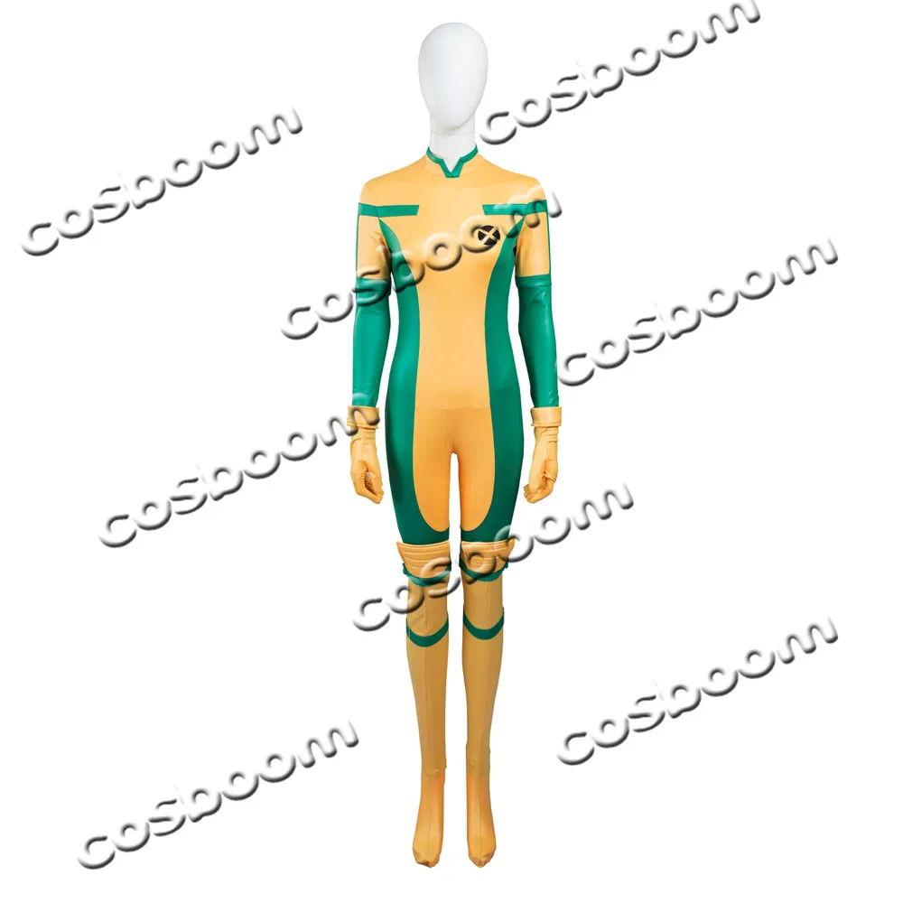 COSBOOM X-Men Rouge костюм на заказ для взрослых женщин костюмы Хэллоуин сексуальный