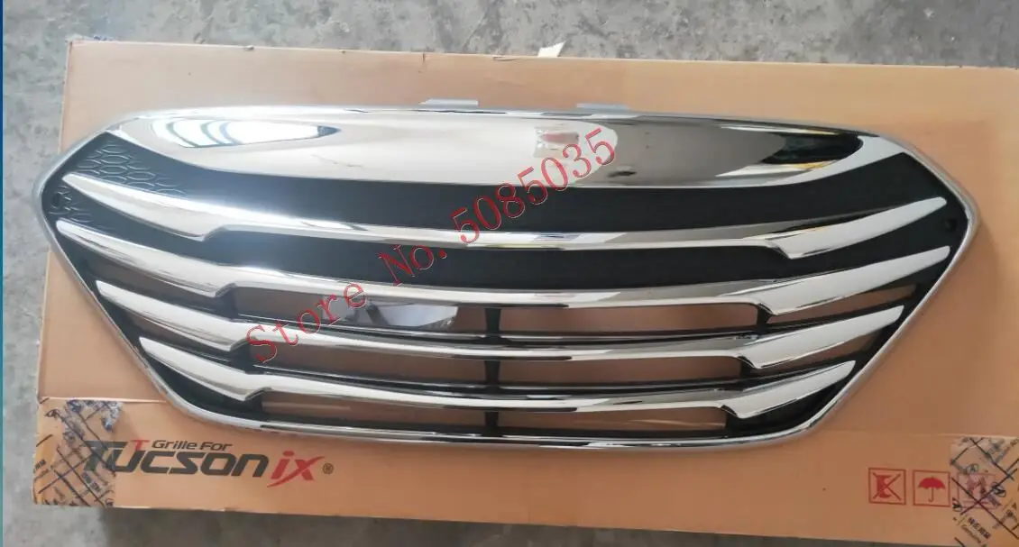2009 2010 2011 2012 2013- для hyundai tucson ix ix35 ABS Хром Передняя решетка барбекю сезон
